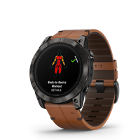 Smartwatch Garmin Uomo epix™ Pro (Gen 2) – Sapphire Edition | 51 mm  010-02804-30 in Resina 010-02804-30 - 010-02804-30